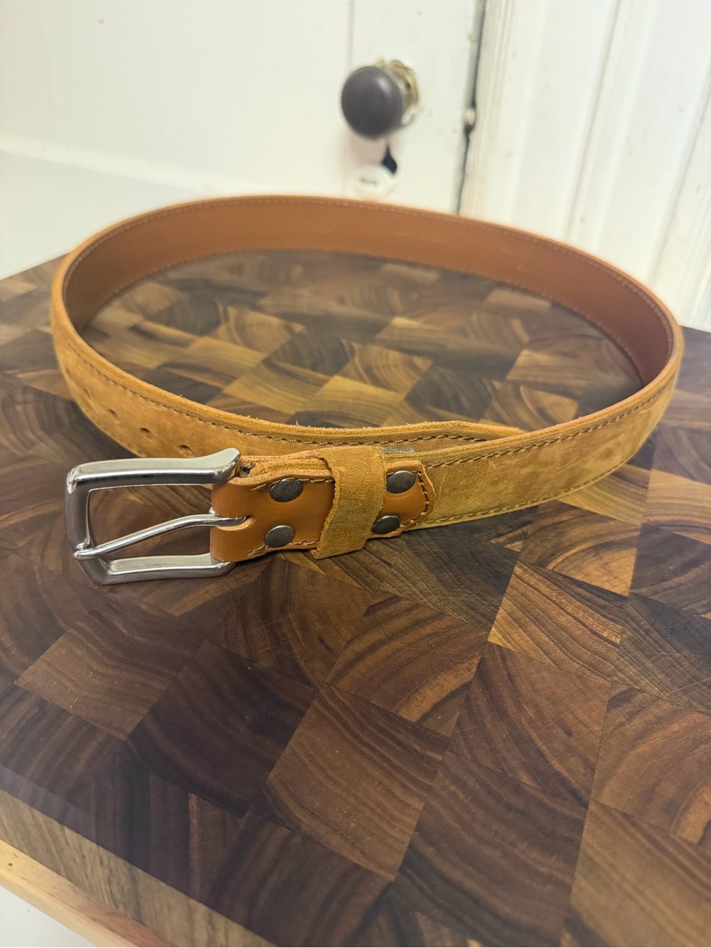 Saddleback leather tow belt